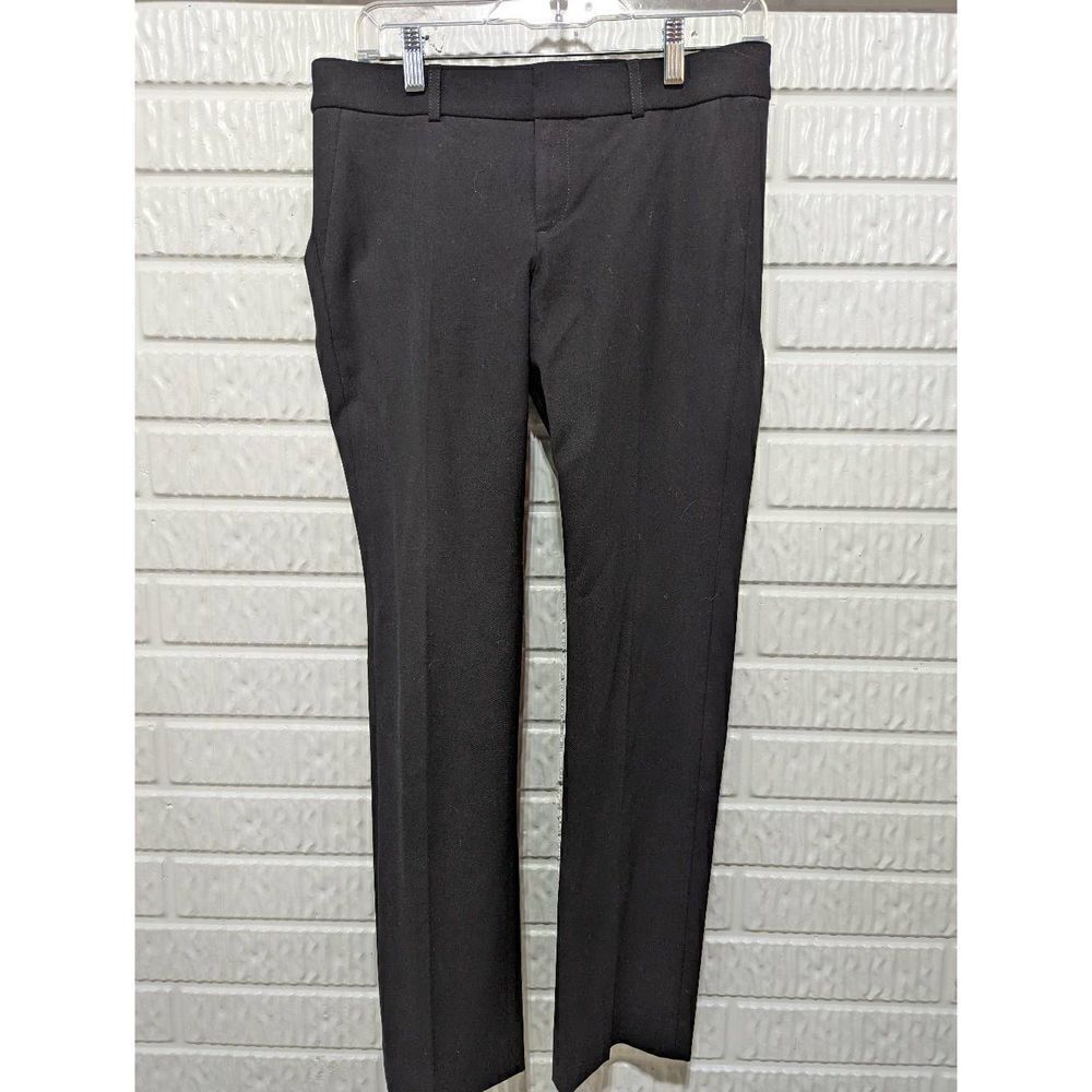 Banana Republic Women's 4 Black Sloan Straight Leg Pants